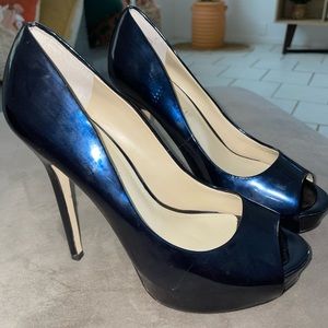 Also platform high heels Blue